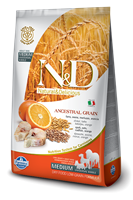 تصویر غذای خشک N&D مخصوص سگ بالغ حاوی ماهی و پرتغال MEDIUM