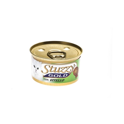 تصویر کنسرو گوشت گوساله Stuzzy مدل Gold