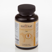 تصویر قرص مکمل Cani Immun مخصوص تقویت سیستم دفاعی سگ AniVital - بسته 140 گرمی