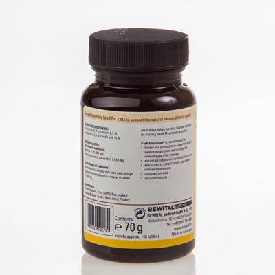 تصویر قرص Feli Immun مخصوص تقویت سیستم ایمنی گربه AniVital - بسته 140 عددی