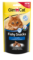 تصویر غذای تشویقی GimCat مدل Fishy Snacks با تیکه های ماهی