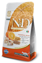 تصویر غذای خشک N&D مخصوص گربه بالغ حاوی ماهی کد و پرتغال 300 گرم