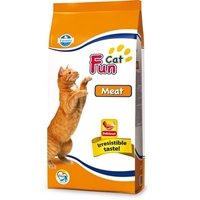 تصویر غذای خشک Fun Cat مخصوص گربه بالغ تهیه شده از گوشت مرغ - 2.4 کیلوگرم
