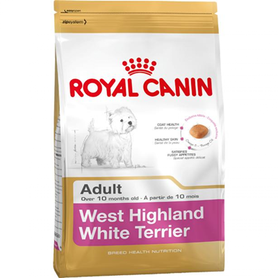 تصویر غذای خشک Royal Canin مدل West Highland White Terrier مخصوص سگ بالغ  - ۱.۵ کیلوگرم