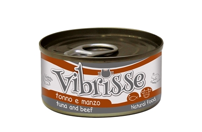 تصویر کنسرو ماهی تن و گوشت گاو Vibrisse