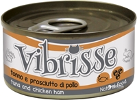 تصویر کنسرو ماهی تن و  ژامبون مرغ Vibrisse