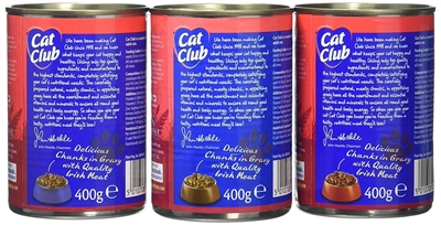 تصویر کنسرو Cat Club مخصوص گربه - بسته 6 عددی