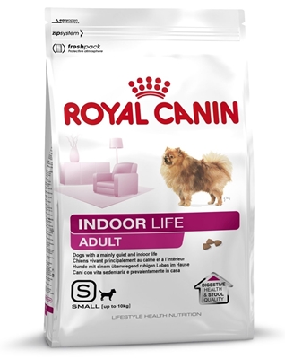 تصویر غذای خشک Royal Canin مخصوص سگ های بالغ نژاد کوچک مدل Indoor Life - 500 گرم
