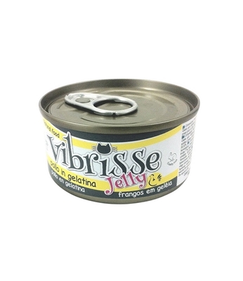 تصویر کنسرو Vibrisse با طعم مرغ و ژله