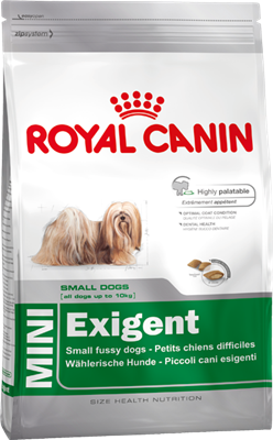 تصویر غذای خشک مغزدار Royal Canin مخصوص سگ های بدغذای نژاد کوچک - ۲کیلوگرم