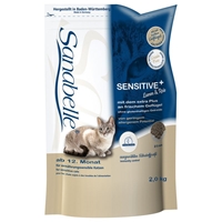تصویر غذای خشک گربه بالغ Sanabelle مدل Sensitive+ گوشت بره و برنج - 2 کیلوگرم