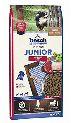 تصویر غذای خشک Bosch مخصوص توله سگ با طعم گوشت بره و برنج - 1 کیلوگرم