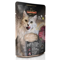 تصویر پوچ مخصوص گربه بالغ Leonardo تهیه شده از گوشت بره و کرنبری - 85 گرم