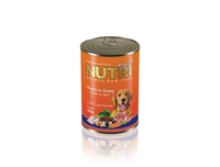 تصویر کنسرو مخصوص سگ NutriPet با طعم گوشت مرغ - 425گرم