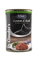 تصویر کنسرو Dr.Clauders مخصوص گربه با طعم گوشت بره و گوشت گاو - 400 گرم