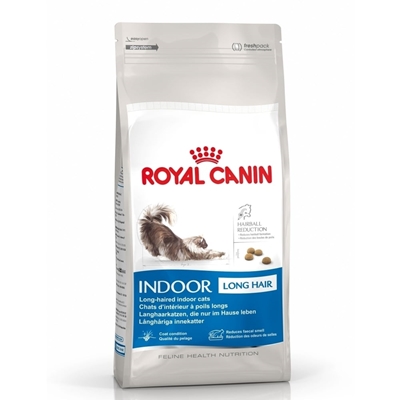تصویر غذای خشک Royal Canin مدل Home Life Indoor مخصوص گربه بالغ مو بلند - 4 کیلوگرم