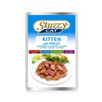 تصویر  پوچ مخصوص بچه گربه Stuzzy با طعم مرغ - 100 گرم