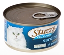 تصویر  کنسرو Stuzzy Ocean با طعم ماهی ساردین و میگو