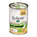 تصویر  کنسرو مخصوص سگ schesir مدل Bio تهیه شده از مرغ - ۴۰۰ گرم