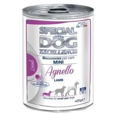 تصویر  پوچ Special Dog Excellence مخصوص سگ نژاد کوچک با تکه های گوشت بره 400 گرم