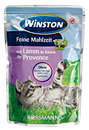 تصویر  پوچ  Winston تهیه شده از گوشت بره و سس نعنا مخصوص گربه - 100 گرم