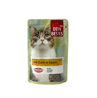 تصویر  پوچ گربه Dein bestes غاز در سس 100g