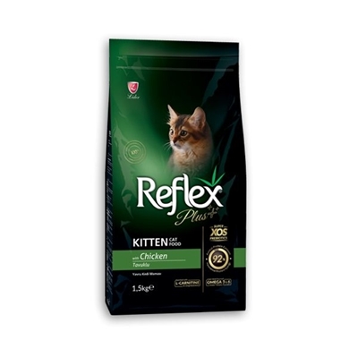 تصویر  غذای خشک Reflex Plus مخصوص بچه گربه تهیه شده از مرغ - 1.5 کیلوگرم
