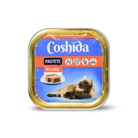 تصویر  ووم مخصوص گربه Coshida تهیه شده از مرغ  - 100 گرم