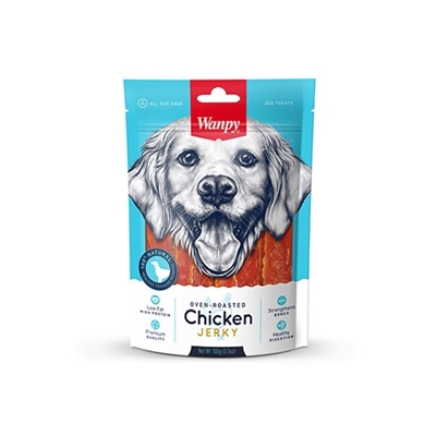 تصویر  تشویقی Wanpy مدل Chicken Jerky مخصوص سگ - 100 گرم