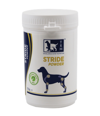 تصویر  پودر TRM گلوکوزامین Stride Powder مخصوص سگ - 150 گرم