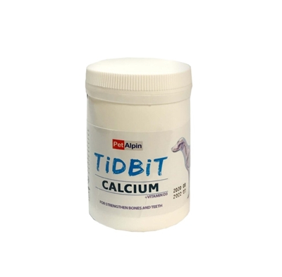 تصویر  پودر کلسیم و ویتامین TidBit مخصوص سگ - 150گرم