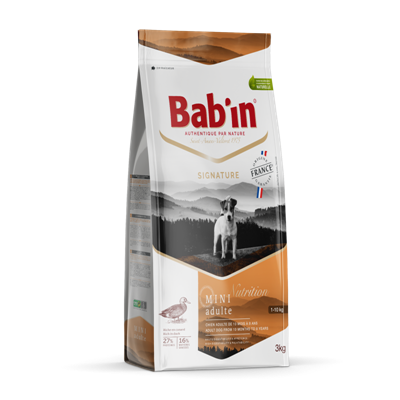 تصویر  غذای خشک BaBin مخصوص سگ های بالغ نژاد کوچک - 3 کیلوگرم