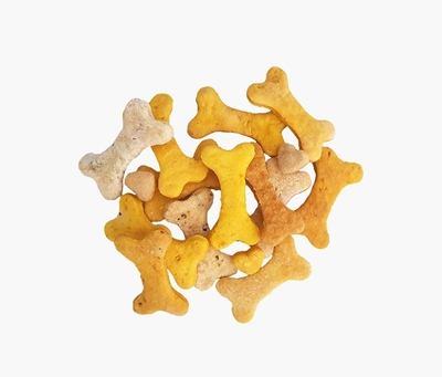 تصویر  تشویقی بیسکویتی مخصوص سگ Hapoo meal مدل Dogiscuits با طعم اسفناج - 60 گرم