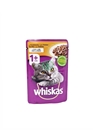 تصویر  پوچ Whiskas مخصوص گربه بالغ تهیه شده از مرغ  در ژله - 100گرم