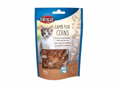 تصویر  تشویقی Trixieمخصوص گربه تهیه شده از مرغ و ماهی -20گرم