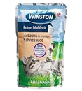تصویر  پوچ  Winston تهیه شده ازماهی و نعنا مخصوص گربه - 100 گرم