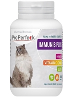 تصویر  قرص Pro perfeck تقويت كننده سيستم ايمنی بدن مخصوص كيتن و گربه بالغ 100 عددی - 50 گرم