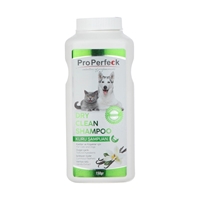 تصویر  شامپو خشک ProPerfeck مخصوص سگ و گربه بارایحه وانیل - 150 گرم