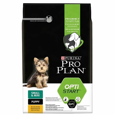 تصویر  غذای خشک Proplan مدل Mini & Small مخصوص پاپی تهيه شده از گوشت مرغ - 3 كيلوگرم