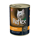 تصویر  كنسرو Reflex Plus مخصوص گربه تهيه شده از گوشت مرغ  - 400 گرم