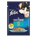 تصویر  پوچ Felix تهيه شده از ماهی تن در ژله مخصوص گربه بالغ - 85 گرم